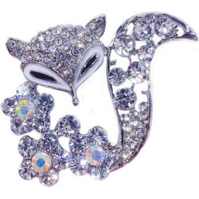 Amparo Miranda Brošňa Líška L2022S Silver