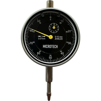MIROTECH Индикаторен часовник Microtech CertiMet - 0-10 мм, 0, 01 мм, ±15 μm (120121100)