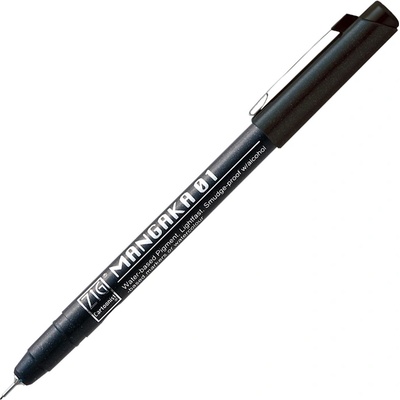 ZIG Mangaka Fineliner 01 Черен (CNM-01-010)