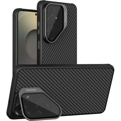 Magsafe Калъф за Samsung S26 Ultra, Nillkin CamShield CarboProp Mag Case, Черен (6902048307537)