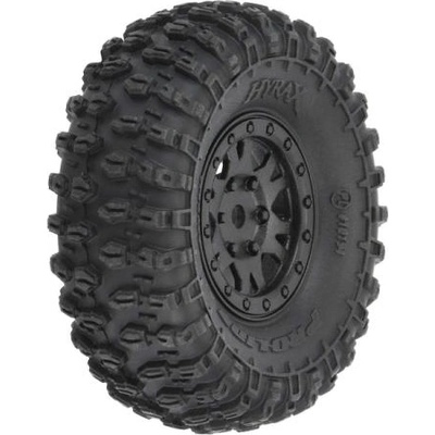 Pro-Line колело 1: 24, гуми Hyrax, джанта Impulse H7 черен (4)