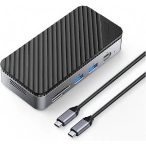 ORICO Technologies Co. , Ltd ORICO M2P7 USB-C докинг станция 9-в-1 със слот за M. 2 NVMe (ORICO-M2P7)