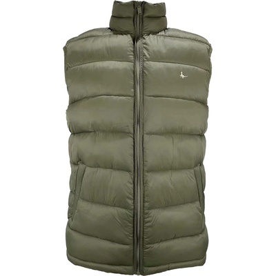Jack Wills Елек Jack Wills Men's Kershaw Lightweight Water Resistant Puffer Gilet - Dark Khaki