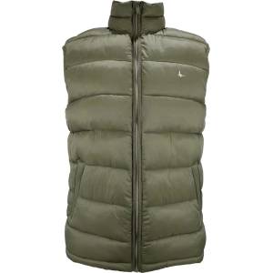 Jack Wills Елек Jack Wills Men's Kershaw Lightweight Water Resistant Puffer Gilet - Dark Khaki