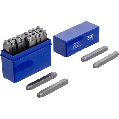 BGS technic 2033 Razící matrice písmen, sada 27ks 6,0 mm - BGS