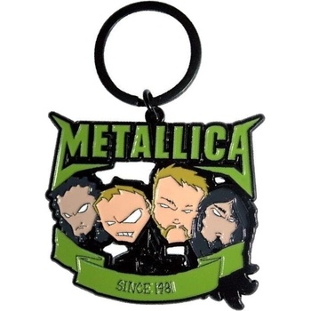 Metallica Since 1981 Heads Ключодържател (METKEY17)