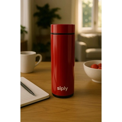 Smart Termoska Siply Digitální teploměr 400 ml Nerez Siply