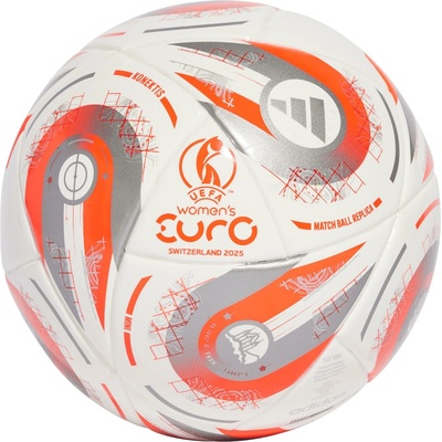 Adidas Euros 2025 Mini Ball Adults - White/Silver