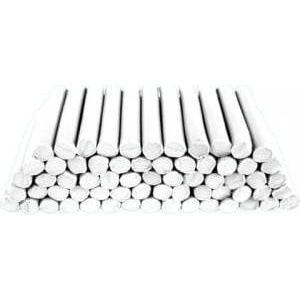 St. Majewski Plasticine in sticks bulk 1 kg - white MONA