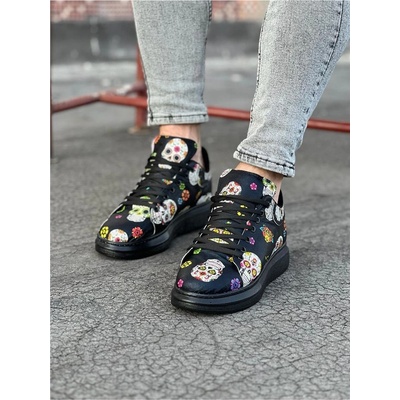 Wagon Wagoon Мъжки ежедневни обувки с връзки WG501 - Черни #369855 (369855_Черно)