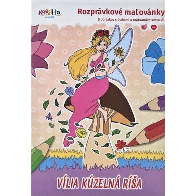 Omaľovanka Vília kúzelná ríša