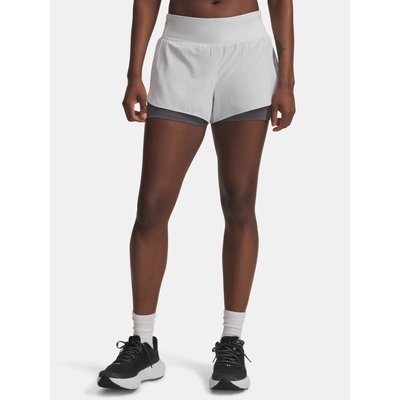 Дамски къси панталони Under Armour UA Launch Pro 3in 2in1 Shorts-GRY Under Armour | Siv | ЖЕНИ | XS