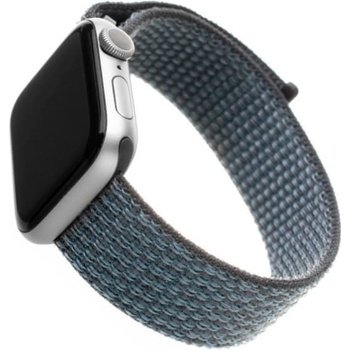 FIXED Nylon Strap na Apple Watch 38 mm/40 mm sivý FIXNST-436-DBGR