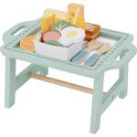 Tooky Toy Дървен поднос с храна Tooky Toy (111430) - baby