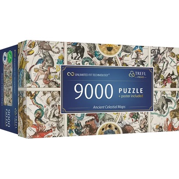 Trefl - Puzzle Ancient Celestial Maps - 9 000 piese