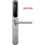TTLock електронна смарт брава за врати с AL и PVC профили цвят сребро - ASD S35B (CNL0192)