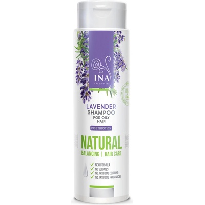 InaEssentials Prírodný Levanduľový Šampón Šampón na Lupiny a Citlivú pokožku hlavy 200 ml