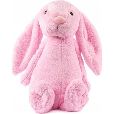 VELKÝ OBROVSKÝ MEDVÍDEK KRÁLÍK FIGO K TMAVĚ RŮŽOVÝ 100 cm