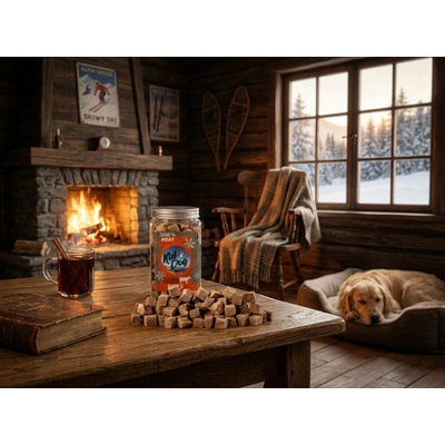 KidDog SUPER PREMIUM 100% MEAT CUBES hovädzia svalovina sušená mrazom 70 g