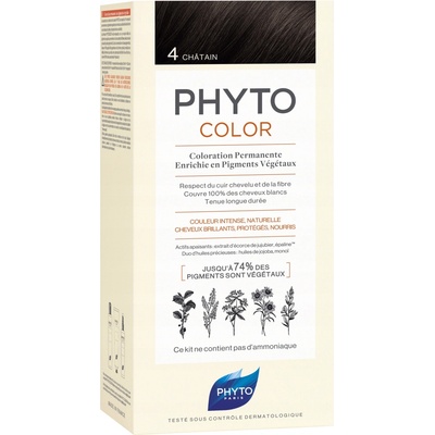Phyto Color barva 4 Brown
