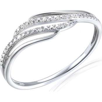 Gems, Diamantový prsten Virginia v bílém zlatě 585-38-1-8065.1B00.0.55.HSISC.000