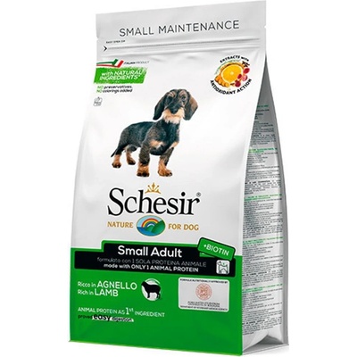 Schesir dog Small Adult Jehněčí s rýží 0,8 kg