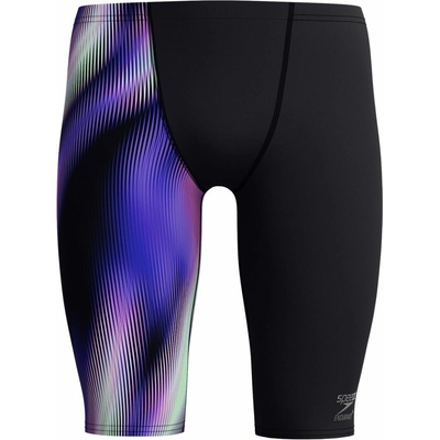 Speedo One Leg Printed Jammer Purple