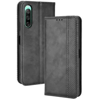 VSECHNONAMOBIL 44046 BUSINESS Peněženkový kryt pro Sony Xperia 10 IV 5G černý – Zboží Živě
