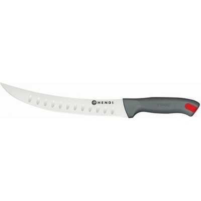 Hendi 840405 nôž na filetovanie a porciovanie mäsazakrivenýduté vrúbkovanie čepele GASTRO 21 cm