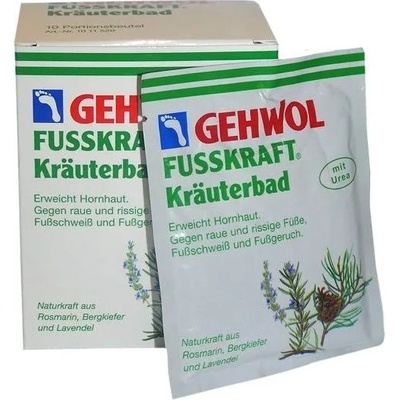 GEHWOL Третираща баня GEHWOL Fusskraft, зелена пакет 20гр (GEF520)