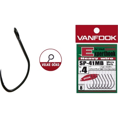 VANFOOK Jednoháček SP-41MB Vel. 8 8 ks