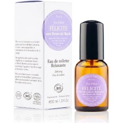Les Fleurs de Bach bio Félicité Relax toaletní voda dámská 30 ml