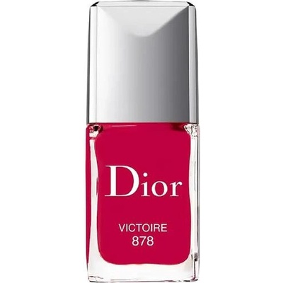 Dior Vernis 878 Victoire червен гланцов лак за нокти 10 ml