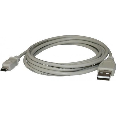 Logo 17065 USB (2.0), USB A M- USB mini M (5 pin), 2m, černý