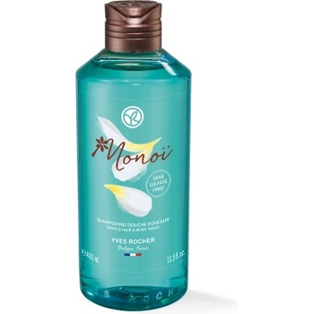 Image 1 of Yves Rocher Monoi Hair & Body Wash - Шампоан и душ гел 2в1, 400мл