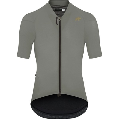 ASSOS Мъжка фланелка с къс ръкав за колоездене ASSOS Mille GTO Jersey S11 Cycling jersey - Edge Green (056-4002-0212)