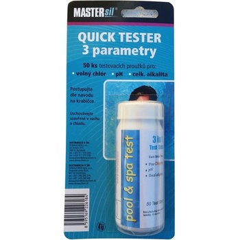 MASTERsil Quick prúžkový tester 3v1