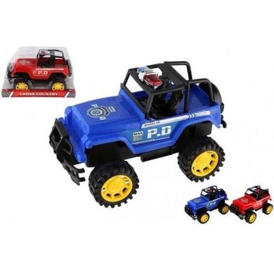 Teddies Auto policie terénní plast 22 cm na setrvačník