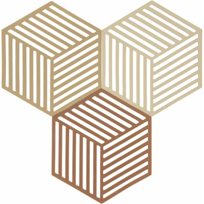 Zone Denmark Hexagon kuchyňský stojánek 16x14x cm směs barev 32704