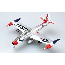 Easy Model F-84G USAF Air demonstration flight team THUNDERBIRDS 1955 1:72