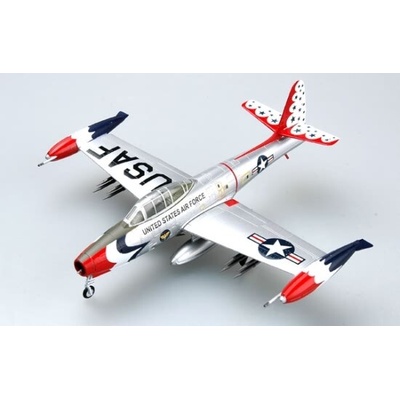 Easy Model F-84G USAF Air demonstration flight team THUNDERBIRDS 1955 1:72