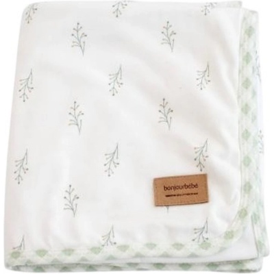 Bonjourbebe Бебешко одеяло Bonjourbebe - 65 x 80 cm, Spring Cottage (06SC50045)