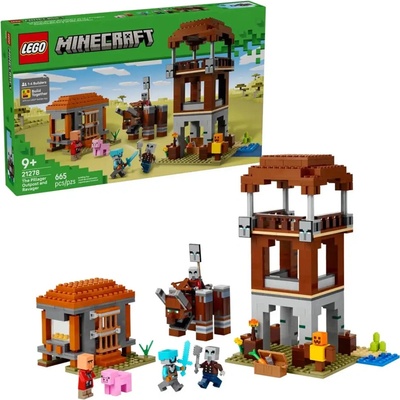 LEGO® minecraft 21278 Преданието на грабежите и опустошителят (21278)