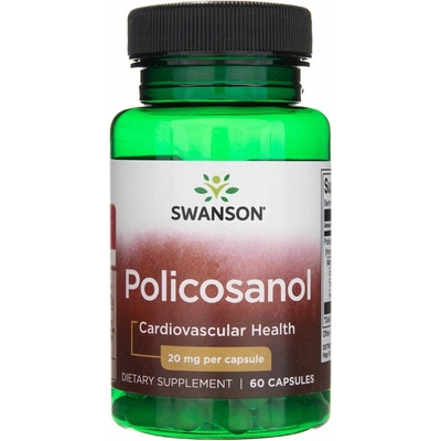 Swanson BioCosanol Polikosanol 20 mg 60 kapsúl
