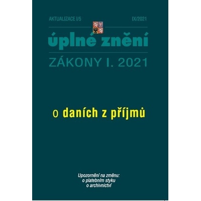 Aktualizace I/5 - daně z příjmů - Poradce s.r.o.