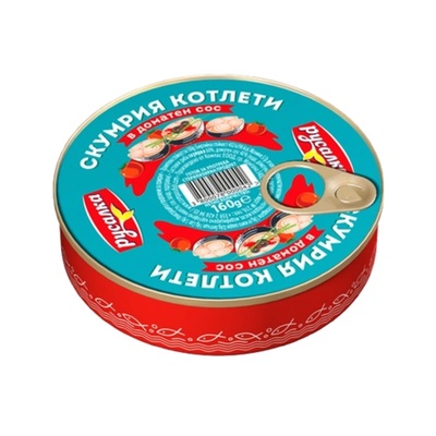 Русалка Скумрия в доматен сос 160г