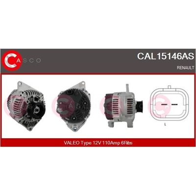 Alternátor CASCO CAL15146AS