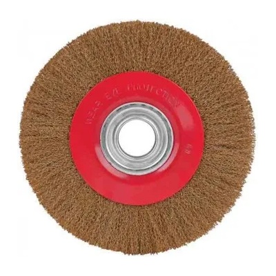 Raider Четка телена за шмиргел Ø 200 мм месинг 172103-raider