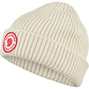 Fjällräven Зимна шапка (beanie) Fjällräven 1960 Lite Logo Hat Beanie - Chalk White - размер One Size (904-5452-0611)