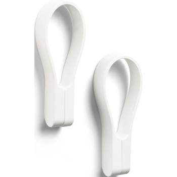 Zone Denmark Висулки за закачане на стена Zone Denmark магнитни бели 2 бр (27925)